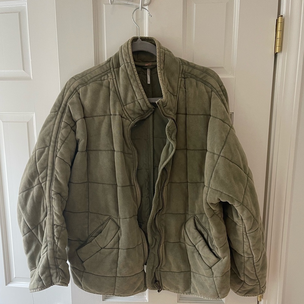 Free People Dolman Quilted Jacket